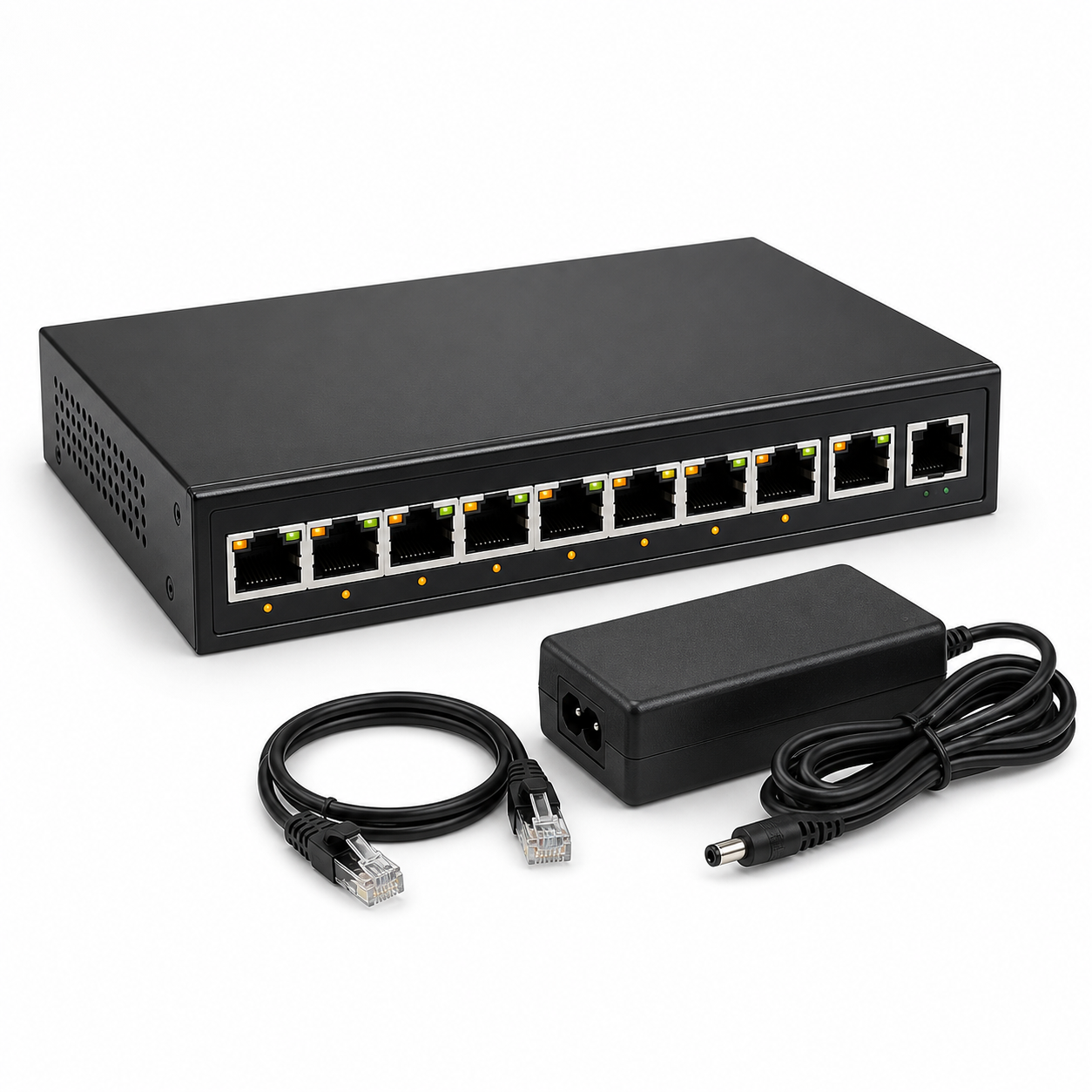 8 Port PoE Network Switch