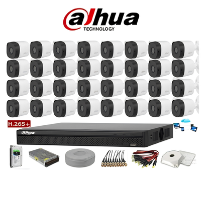 DAHUA 32 KAMERALI 2 MP AHD GÜVENLİK KAMERA SİSTEMİ SETİ