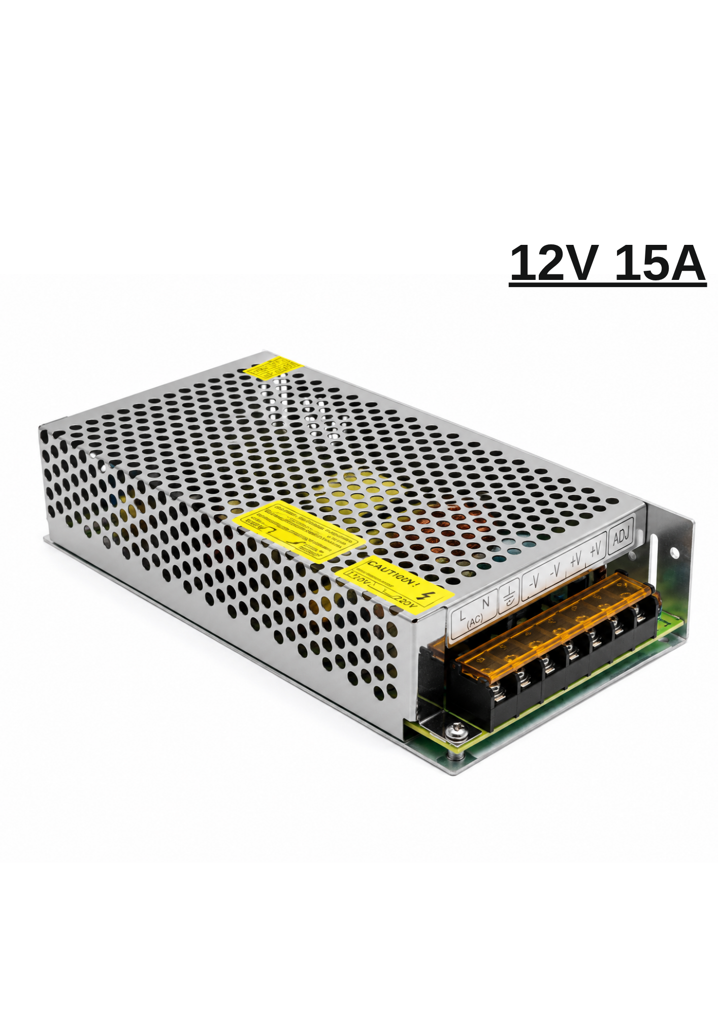12 VOLT 15 AMPER METAL KASA ADAPTÖR