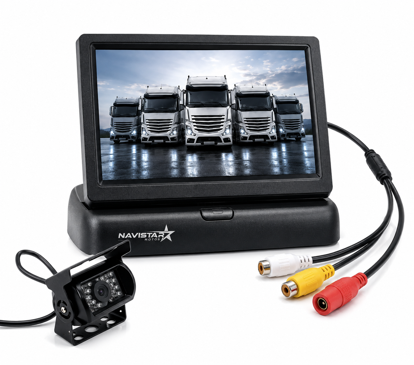 4.5 INC TFT LCD ARAÇ MONİTÖRÜ EKRAN + 1 ADET GERİ GÖRÜŞ KAMERASI BÜYÜK BOY DAHİL SET