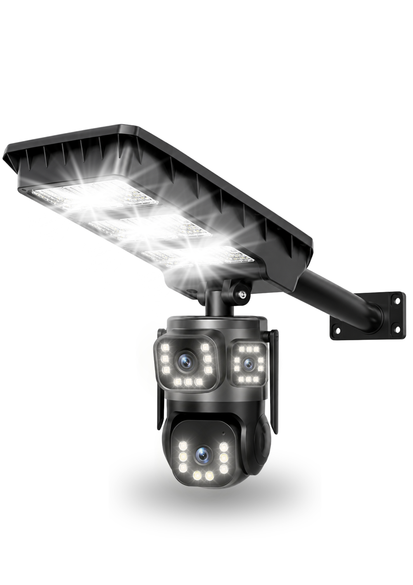 2 KAMERALI SOLAR LAMBA+E-SİM 4G KAMERA FUL HD