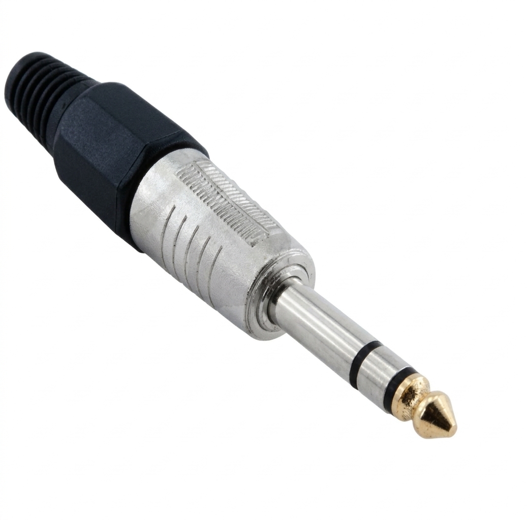 6.3MM STEREO ERKEK JACK NOTRİX TİP