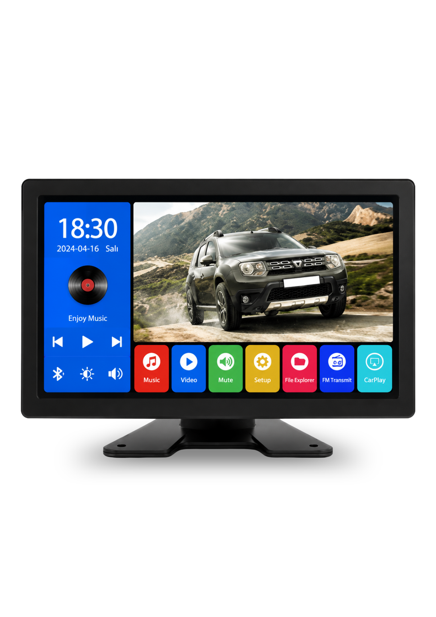 10 İNC DOKUNMATİK 4 KANAL KAYITLI MONİTÖR