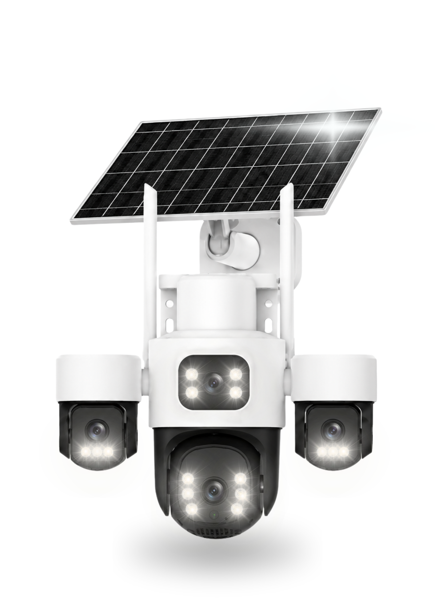 4 LENSLİ E-SİM SOLAR GÜVENLİK KAMERASI