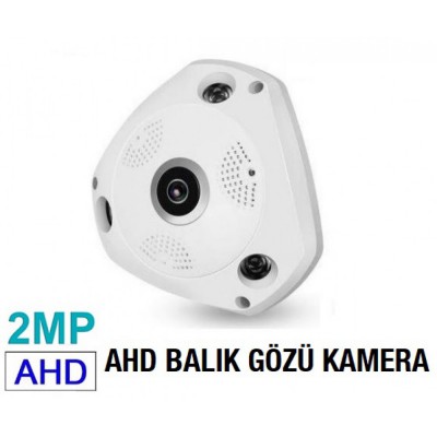 2 MP FullHD Balık Gözü AHD Kamera