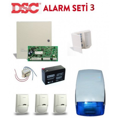 DSC Alarm Sistemi 2 Yıl Garantili Set3