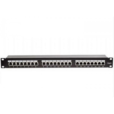 24 PORT CAT 6 PATCH PANEL