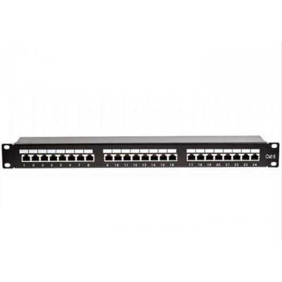 24 PORT CAT 6 PATCH PANEL