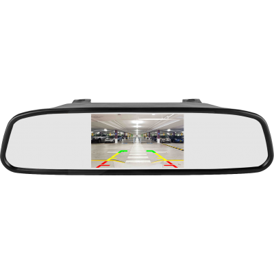MK-405 5" (inch) Çift Video Girişli Dikiz Aynası Araç Monitörü