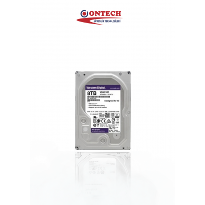 WD Purple 8TB 3.5" SATA III Güvenlik Hard Diski