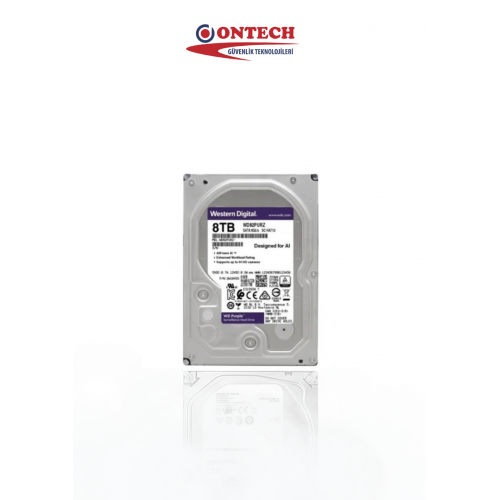 WD Purple 8TB 3.5" SATA III Güvenlik Hard Diski