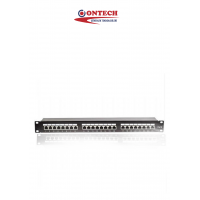  24 PORT CAT 6 PATCH PANEL