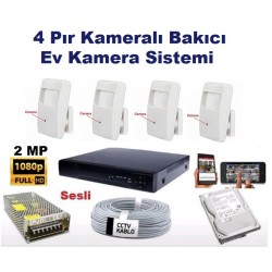 2 MP Ahd Gizli Güvenlik Kamera Sistemi Sesli