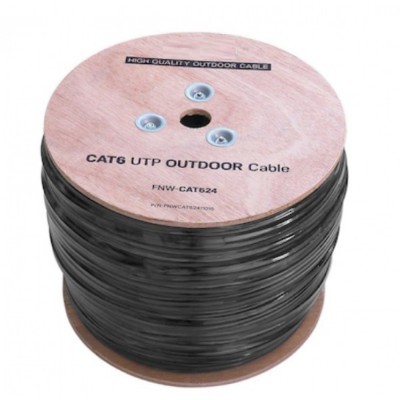 CAT6 UTP 23 AWG Outdoor Dış Mekan Network Lan Kablo