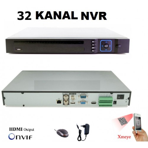 32 kanal NVR Kayıt Cihazı