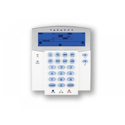 PARADOX K37 Hırsız Alarm Sistemi Kablosuz IKON LCD Göstergeli keypad