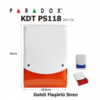 Paradox PS128-P2 Kablolu Harici Siren