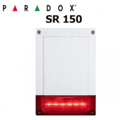 Paradox SR150 Kablosuz 100dB Harici Siren