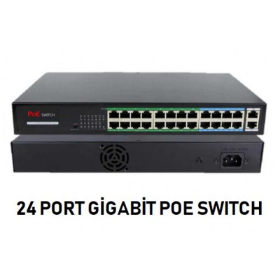 S024P 24 Port Poe Switch 10 100 1000