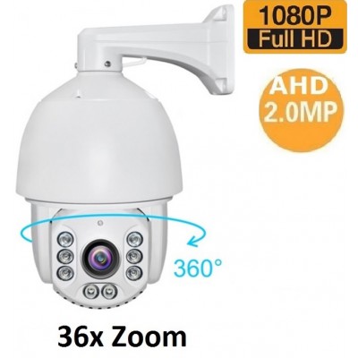 2.0 mp AHD Speed Dome Kamera 1080P - 36x Zoom