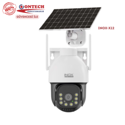 INOX-X12 4G AOV E-SİMLİ SOLAR KAMERA