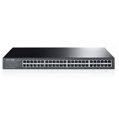 TP-LINK 48port TL-SF1048 10/100 Yönetilemez Switch RackMount