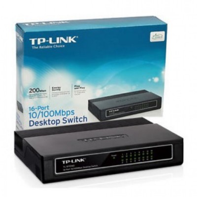 TP-LINK TL-SF1016D 16 PORT 10/100 SWITCH