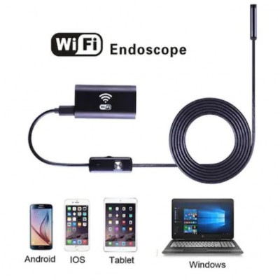 Wifi Endoskop Kablosuz Yılan Kamera 10 Metre Android İos