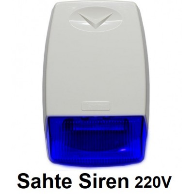 Sahte Siren Yürüyen Ledli Siren 220V