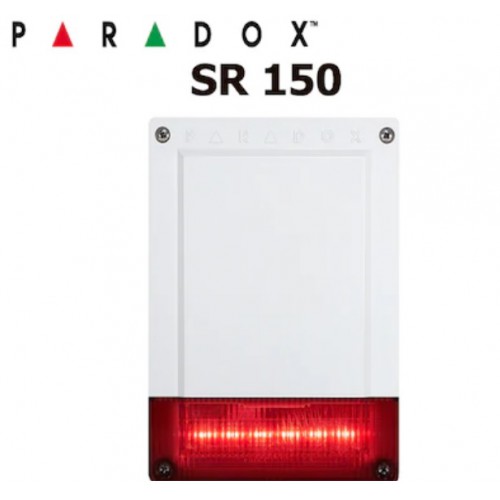 Paradox SR150 Kablosuz 100dB Harici Siren