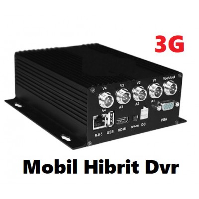 4 Kanal Ahd Mobil Kayıt Cihazı 